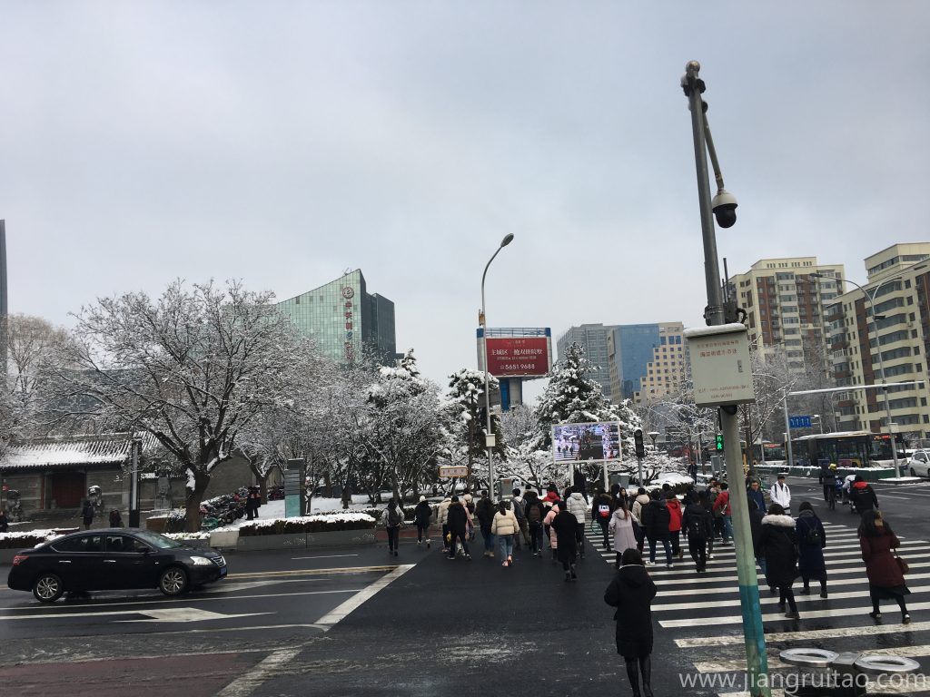 北京2020年的第一场雪